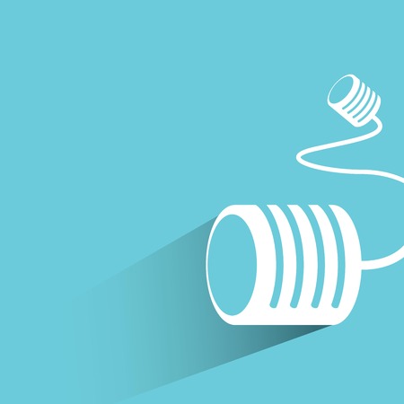 can telephoneのイラスト素材