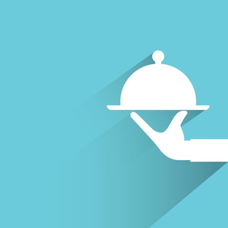 food servingのイラスト素材