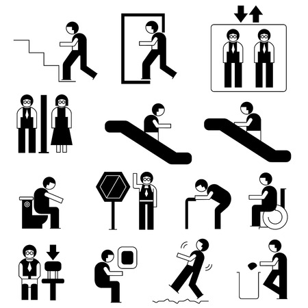 people universal signのイラスト素材