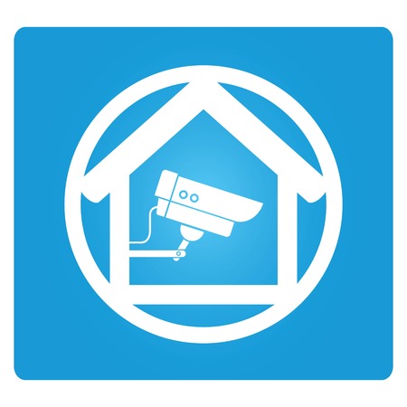 cctv in homeのイラスト素材