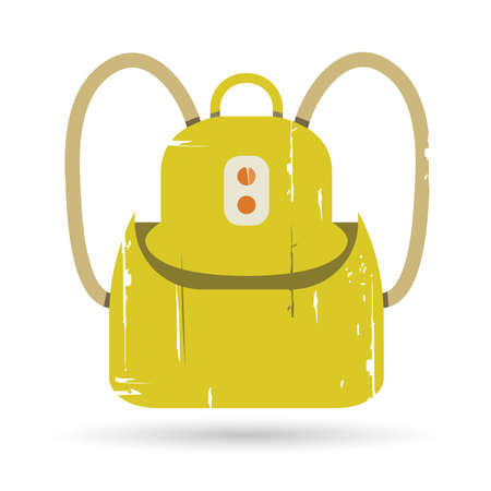 knapsack, bagのイラスト素材