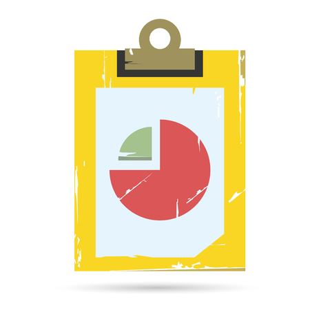 pie chartのイラスト素材