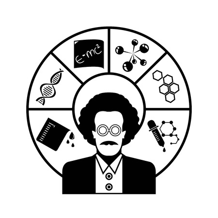 scientistのイラスト素材