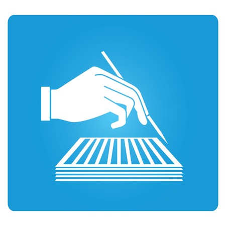 writing illustration のイラスト素材