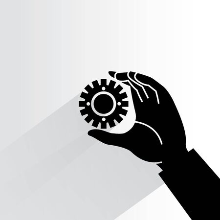 management concept, gearのイラスト素材