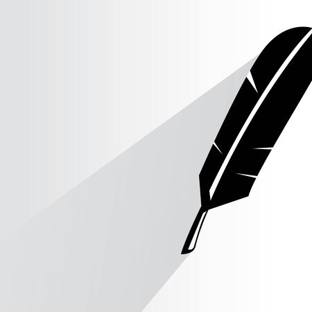 feather illustration のイラスト素材