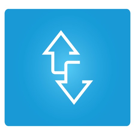 two way arrowsのイラスト素材