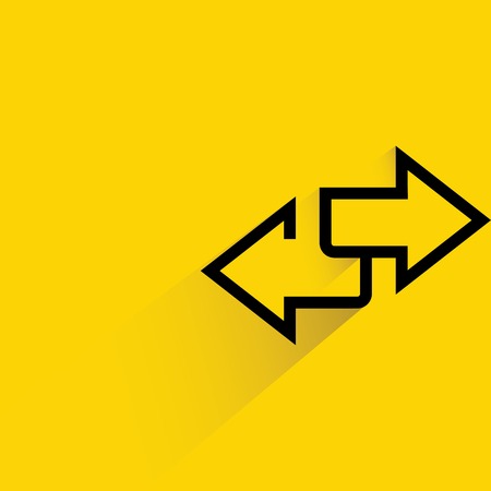 inverse arrowsのイラスト素材