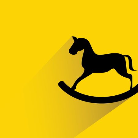 rocking horseのイラスト素材