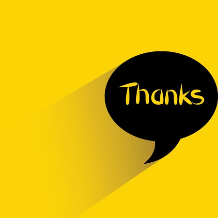 thanks messageのイラスト素材