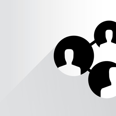 people networkのイラスト素材