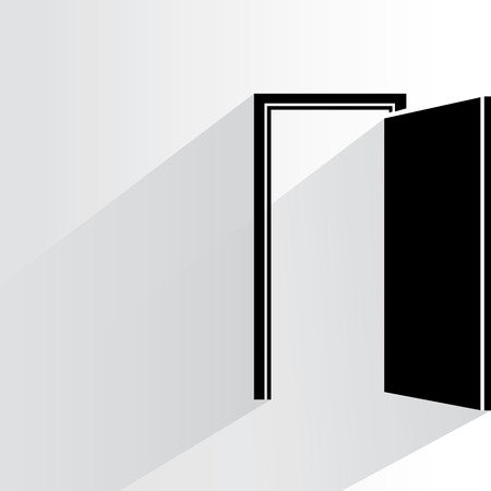 open doorのイラスト素材