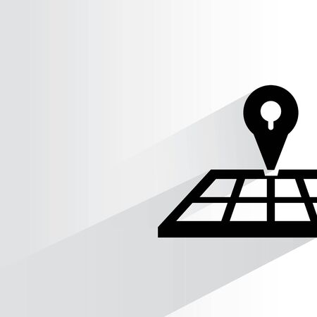 map location trackingのイラスト素材