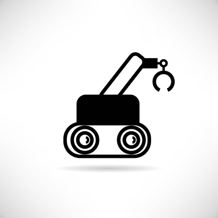 rescue robotのイラスト素材