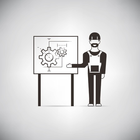 design engineerのイラスト素材