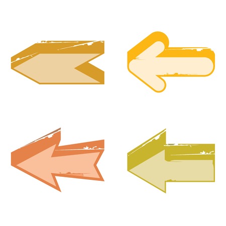 arrow buttonsのイラスト素材