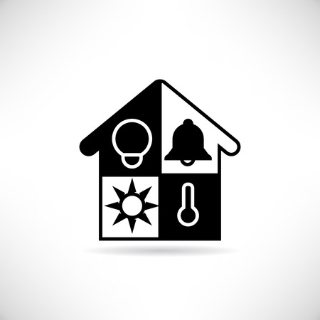 smart homeのイラスト素材