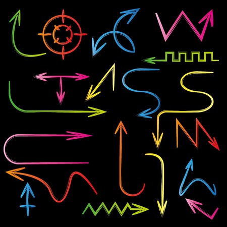 arrowsのイラスト素材