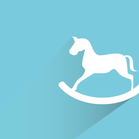 rocking horseのイラスト素材