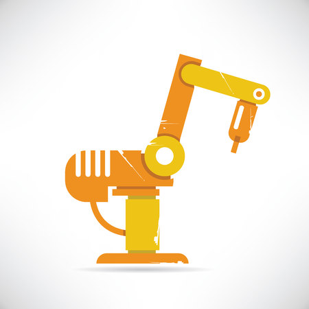 industrial robotのイラスト素材