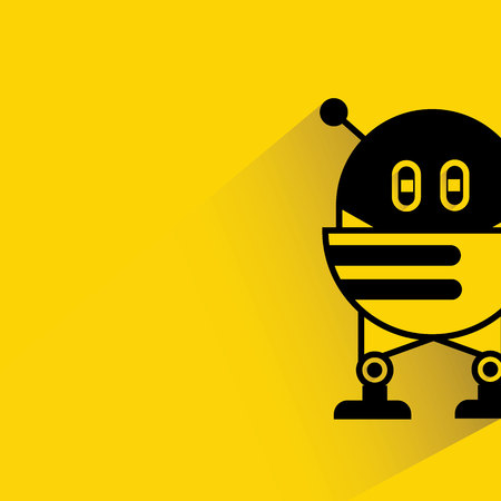 cartoon robotのイラスト素材