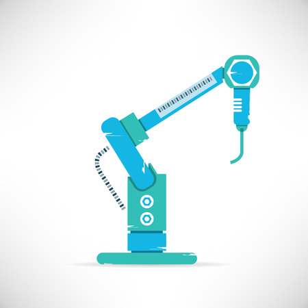 robotic handのイラスト素材