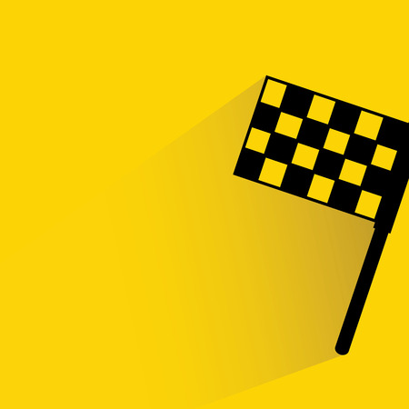 racing flagのイラスト素材
