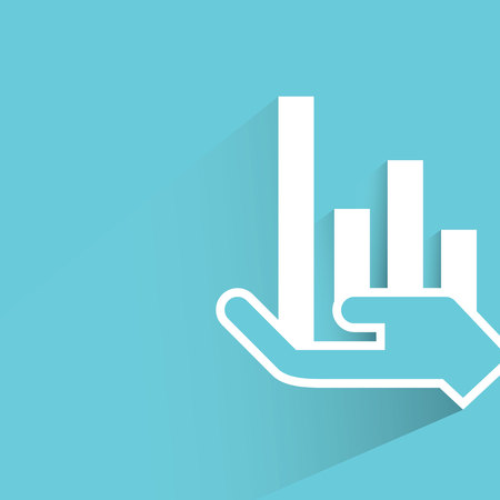 investment concept, marketing chartのイラスト素材