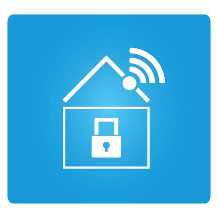 home internet securityのイラスト素材
