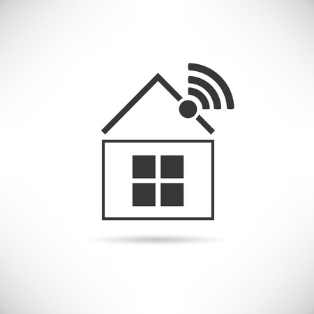 home wifiのイラスト素材
