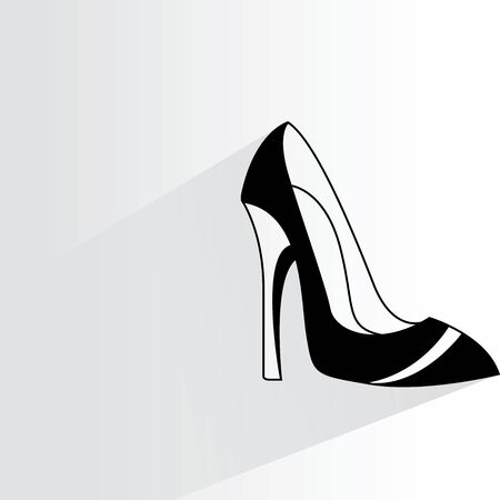 high heel shoeのイラスト素材