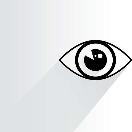 eye, iris scanのイラスト素材