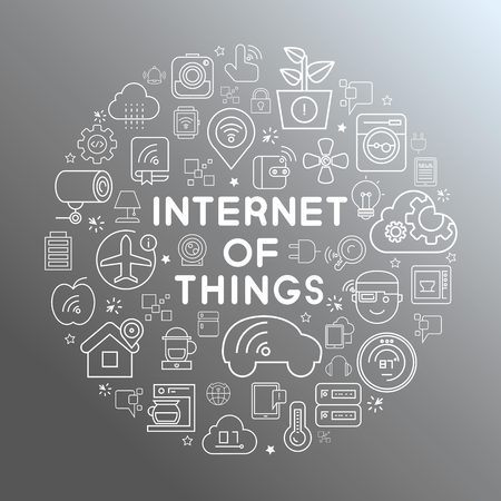 internet of thingsのイラスト素材