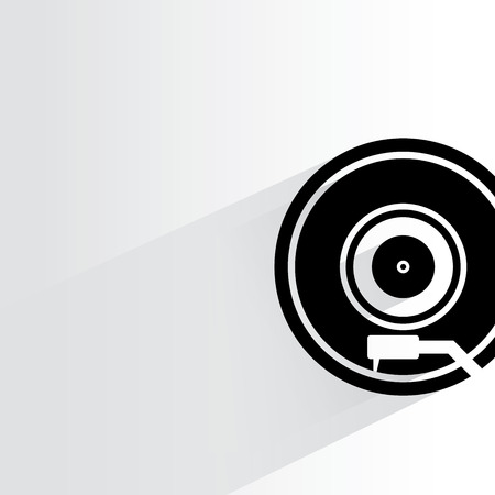 vinyl recordのイラスト素材