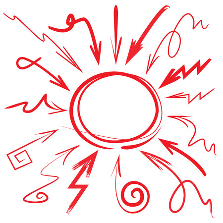 arrowsのイラスト素材