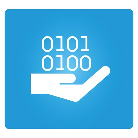 binary iconのイラスト素材