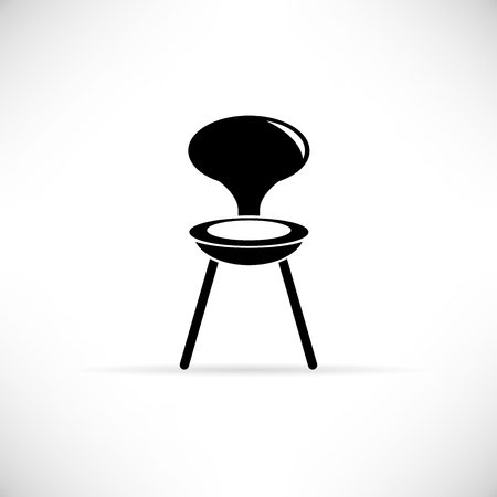 chair iconのイラスト素材