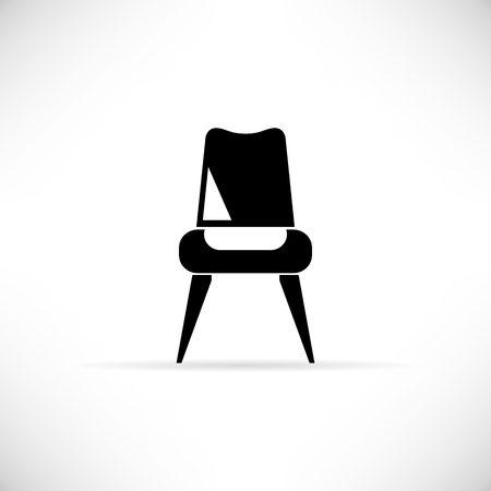 chair iconのイラスト素材