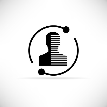 personal data protectionのイラスト素材