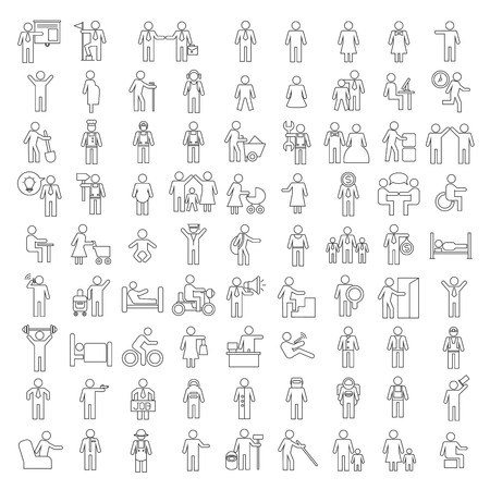 people icons, family iconsの販売画像