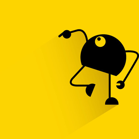 cute robotのイラスト素材