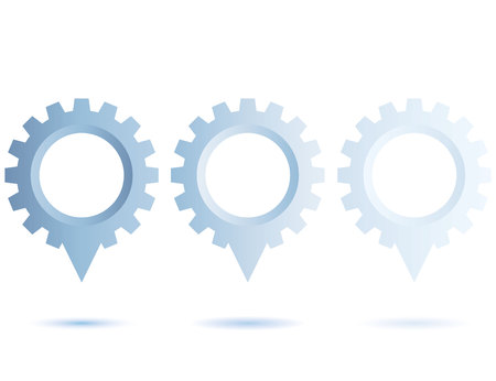 gear diagramのイラスト素材