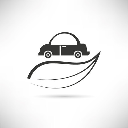 eco carのイラスト素材