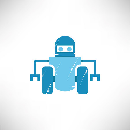 robot cartoonのイラスト素材