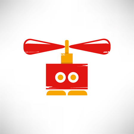 cartoon robotのイラスト素材