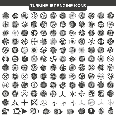 set of gear and cogwheel iconsのイラスト素材