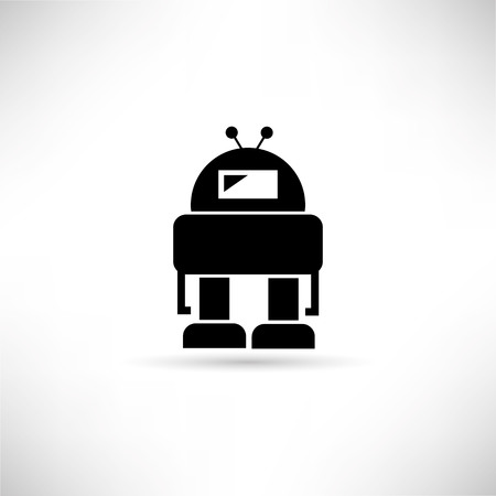 robot iconのイラスト素材