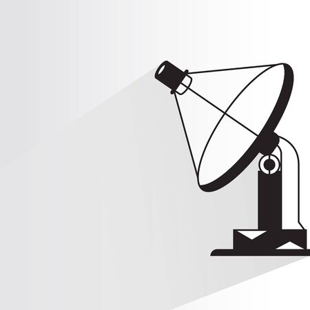 communication antenna tower Vector illustration.のイラスト素材