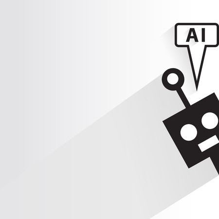 robot artificial intelligenceのイラスト素材