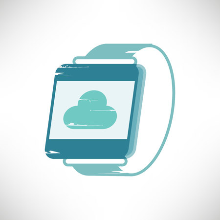 Smartwatch illustrationのイラスト素材